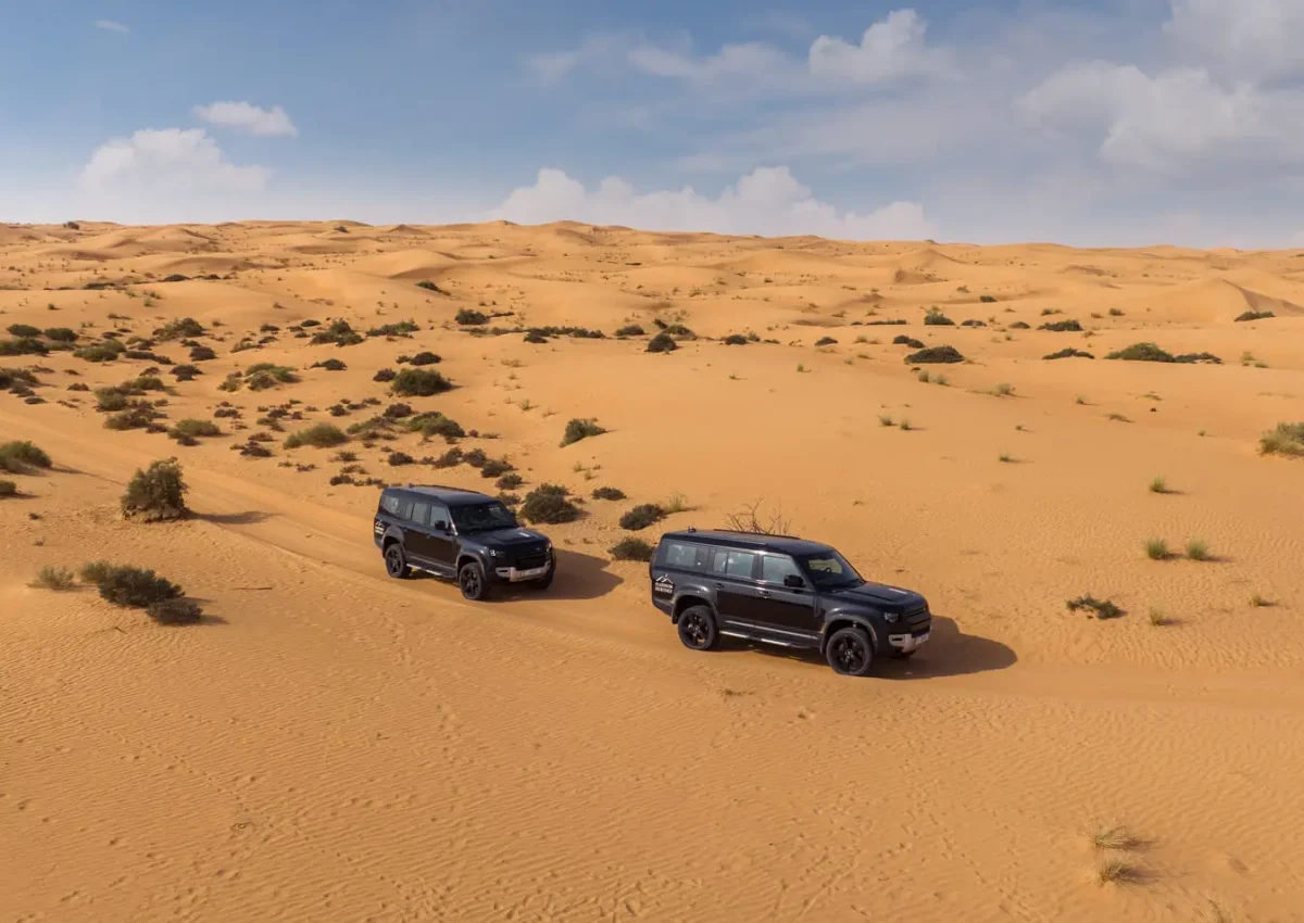 1. Premium Land Rover Defender Pick Up & Drop Off